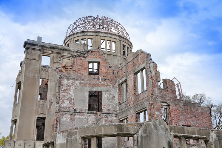（キャプ）広島の原爆ドーム