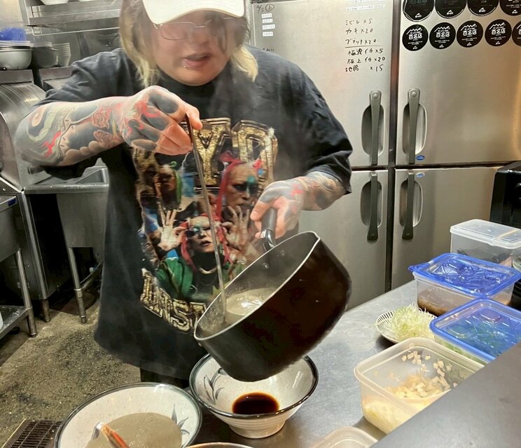 『煮干乱舞』店主の川田雄一さん（写真／煮干乱舞SNSより）