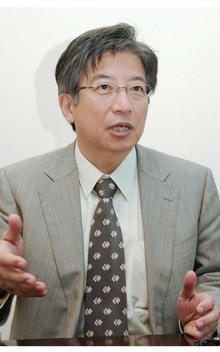 2006年、知事になる以前の川勝氏（写真／共同通信社）