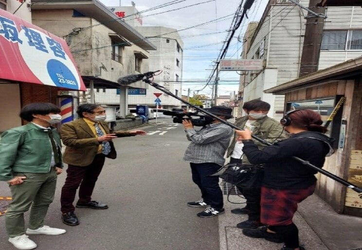 ロング(長)崎ロケでの一幕