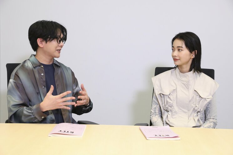 お互いの演技についての感想も©桜坂洋／集英社・ALL YOU NEED IS KILL 製作委員会