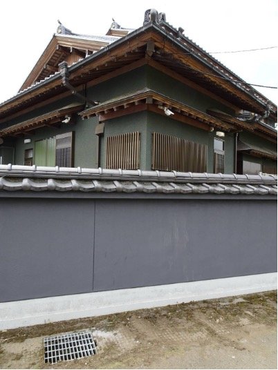 「ゴボウ御殿」と呼ばれ、近隣に親しまれていた資産家の家