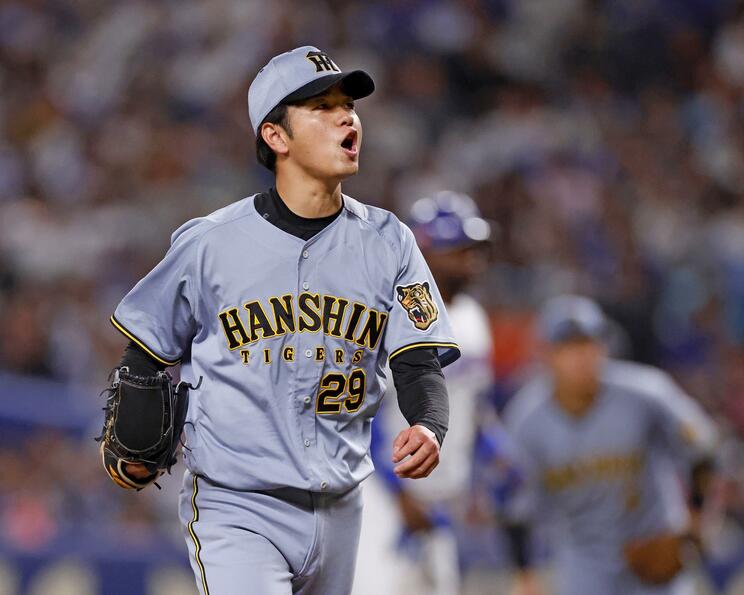 今季２度目の完封勝利を挙げた阪神・髙橋遥人　（写真／共同通信社）