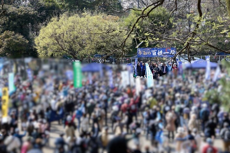 約4500人が結集した「令和の百姓一揆」（撮影／村上庄吾）