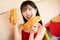 食いしん坊女子りっかちゃん　（撮影／矢島泰輔）