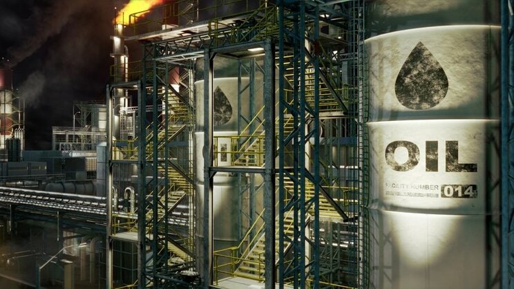 ナフサの精製工場（写真／shutterstock）