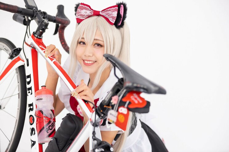 「漕げば漕ぐほど快感を得られるんです！」“萌え×燃え”のコスプレーガール・Hima_5