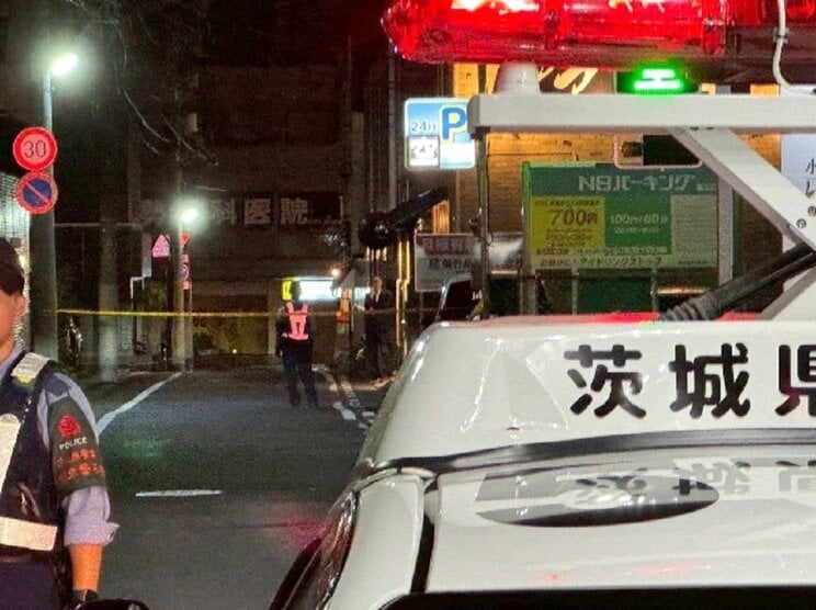 現場となったオフィス街（撮影/集英社オンライン）