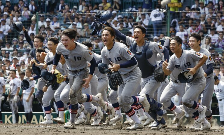 2023年の夏の甲子園で旋風を巻き起こした慶應義塾（神奈川）ナイン