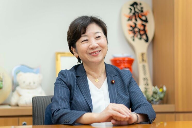 野田聖子衆院議員　撮影／齋藤周造
