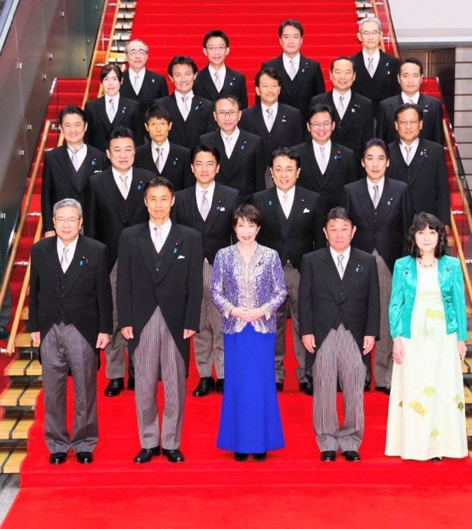 第2次高市改造内閣（写真／本人SNSより）