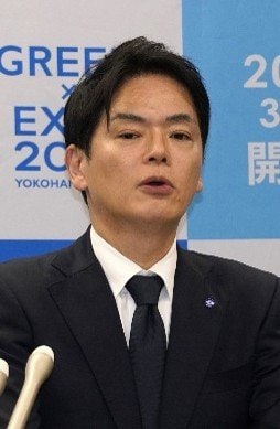 8月28日、辞職すると表明した山中竹春横浜市長（撮影／集英社オンライン）