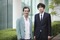 E・グレン・ワイル氏(左)と李舜志氏(右)