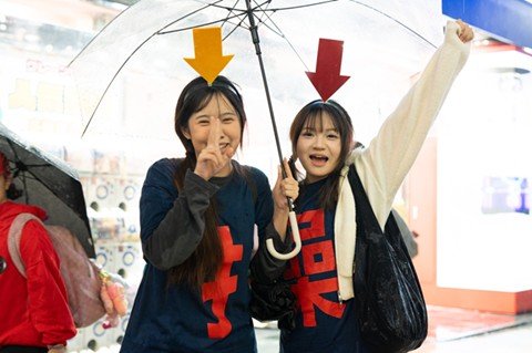 「操」という字が好きなんですと語る中国人留学生(撮影/集英社オンライン)