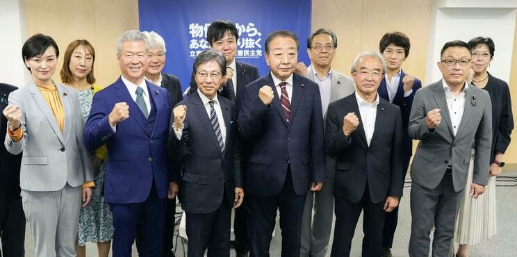 不要論も勃発した立憲民主党。その執行部メンバー