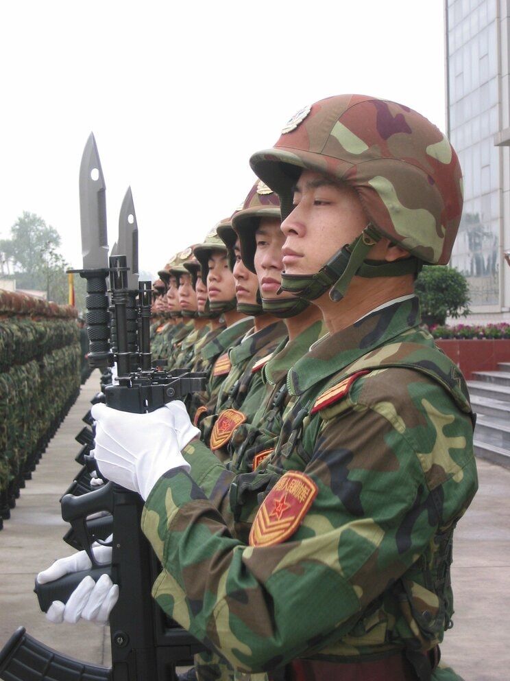 中国人民解放軍の兵士たち。相次ぐ軍上層部の粛清は、中国軍の弱体化だけでなく、誤算や無謀な作戦につながる危険性もある（写真／U.S. Marine Corps／Public Domain）