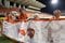 清水エスパルスの試合に横断幕を届けた　写真／Be supporters! 提供