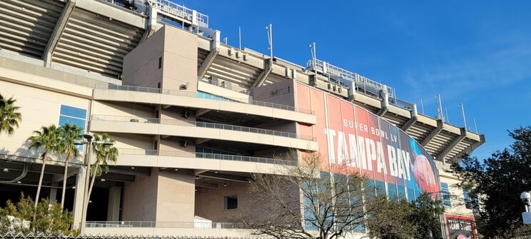 タンパ・スタジアム、写真は2021年頃のもの（写真／Shutterstock）