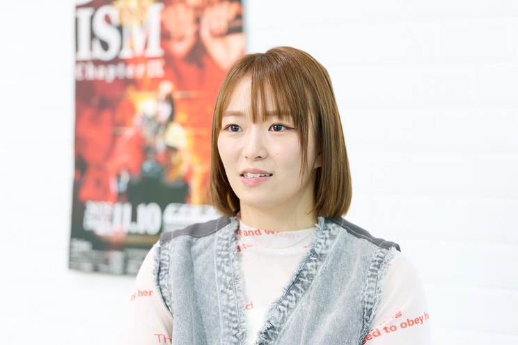 対戦する親友のなつぽいに対して「ウソのない私たちを見せたい」と意気込む