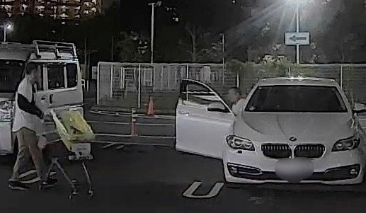 ドライブレコーダーに記録された映像
