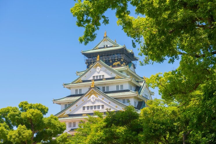 大阪城　写真／shutterstock　写真はイメージです