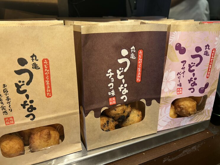 2024年6月に販売開始した「うどーなつ」の大ヒットも業績好調の要因の一つだ