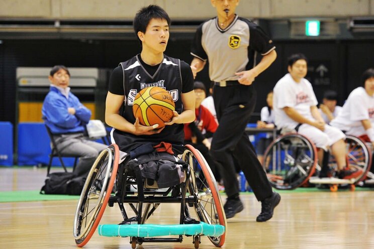 [2014年日本選手権] 15歳で、初の全国の舞台を体験。当時から動きの俊敏さは抜群だった（写真：X-1）