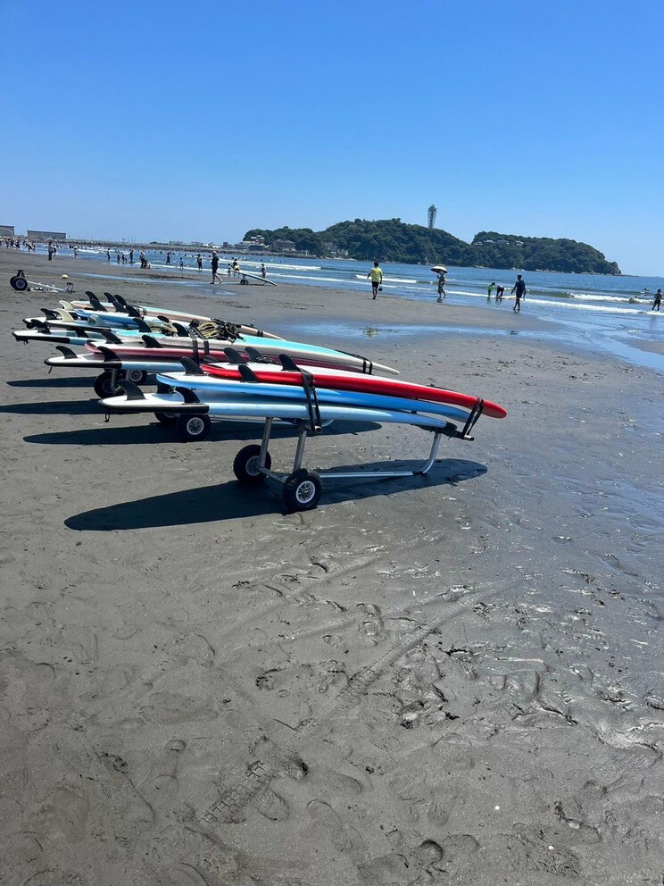 鵠沼海水浴場（撮影/集英社オンライン）