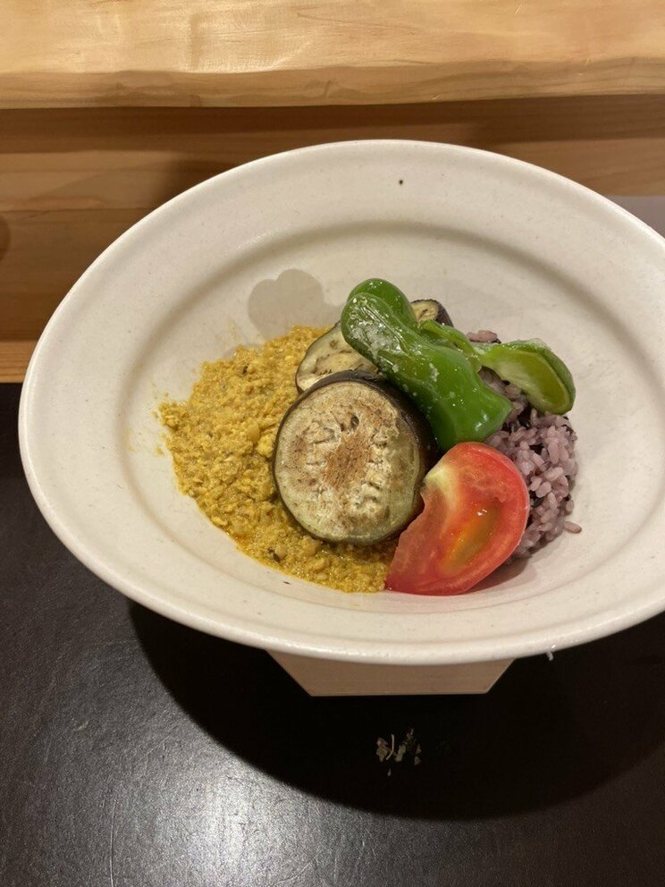 スパイスが主張しすぎないカレー