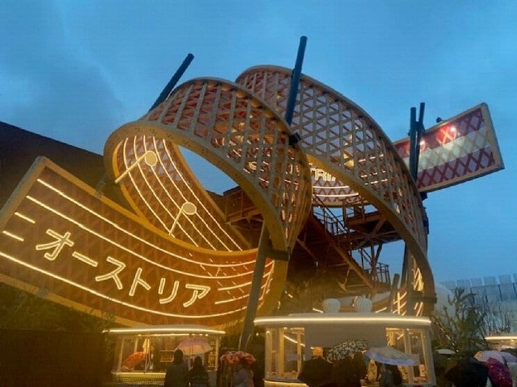 独創的な建築物が見ものの海外パビリオン