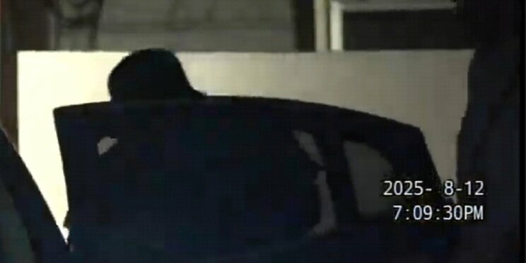 流出した動画より（地元関係者提供）