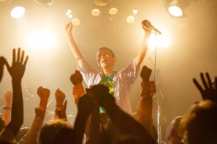2回のアンコール含め、この日のライブも最善を尽くしたTAYLOW。(撮影/木村琢也)