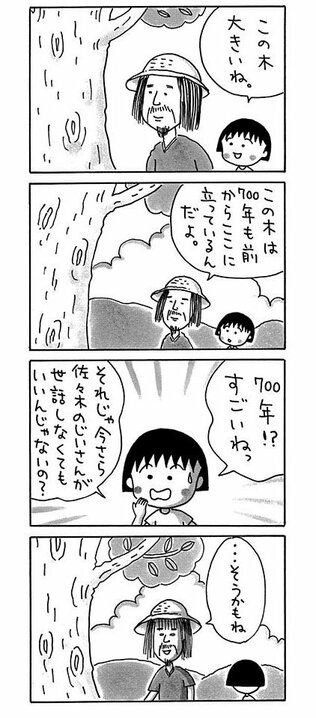 国民的ふつーの主人公・まる子【よりぬき４コマ漫画・ちびまる子ちゃん】_4