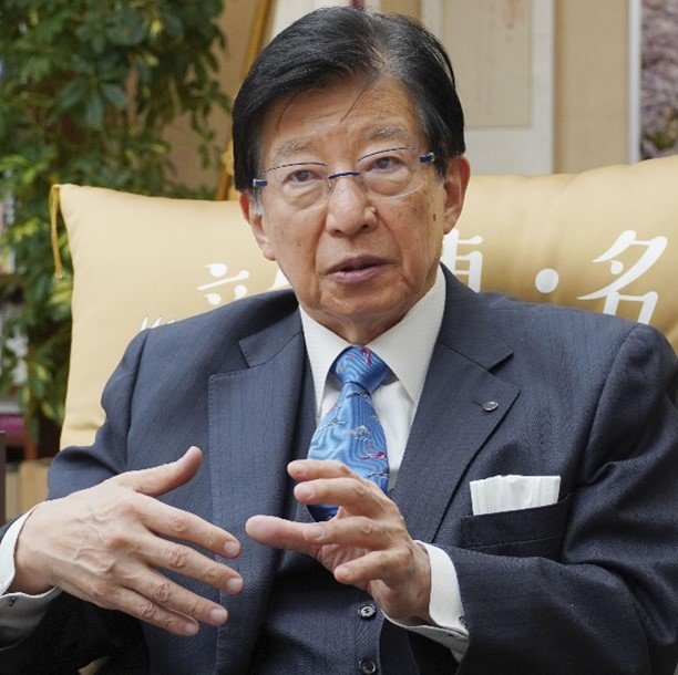 川勝知事（写真／共同通信社）