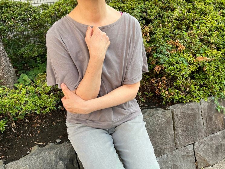 そのままの自分でいいと思える場所が見つかったと話す