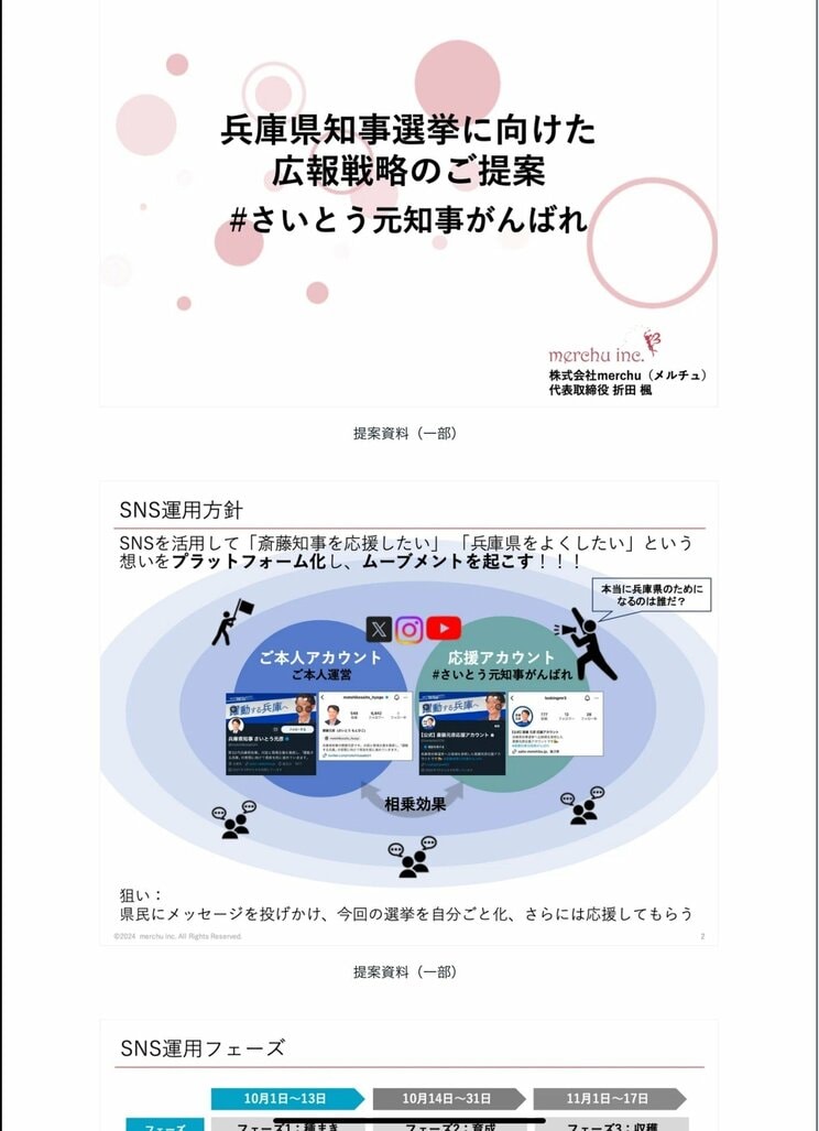 〈兵庫県政大混乱〉斎藤陣営スタッフ告白「脇が甘いＰＲ会社が脇が甘い陣営に入ってきた」「折田社長は斎藤さんと仲がいいマスコミの人だと思ってた」_19