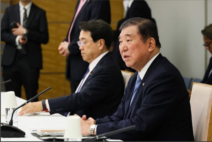 万博外交に取り組む石破首相