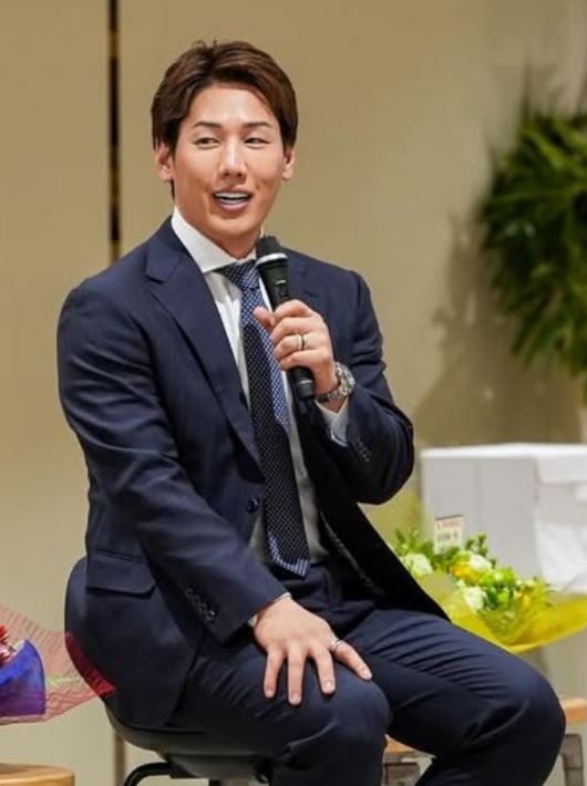 自著の発売イベントに出席するボストン・レッドソックスの吉田選手（本人SNSより）