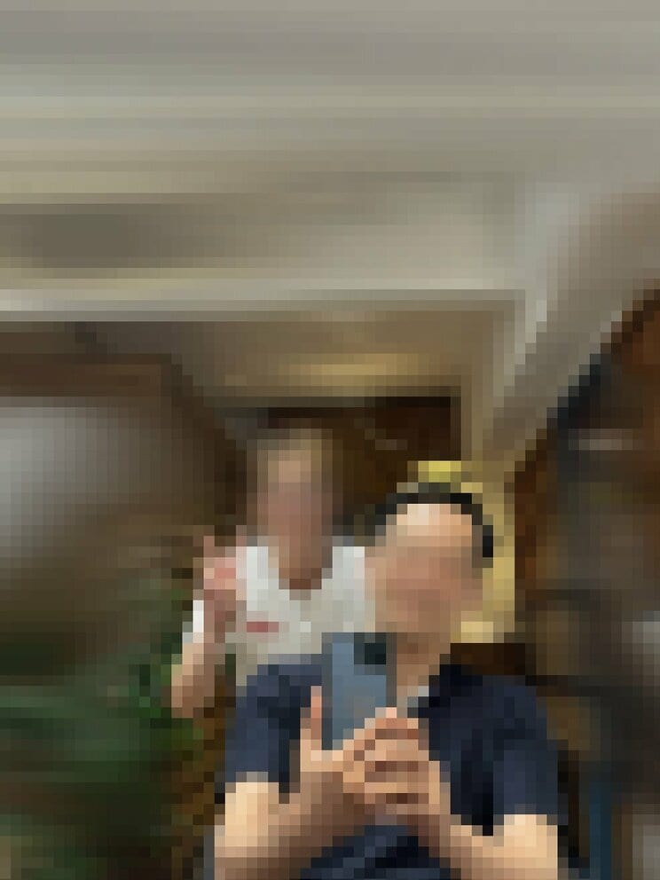 佐藤から今野さんに送られた写真（写真／今野さん提供）