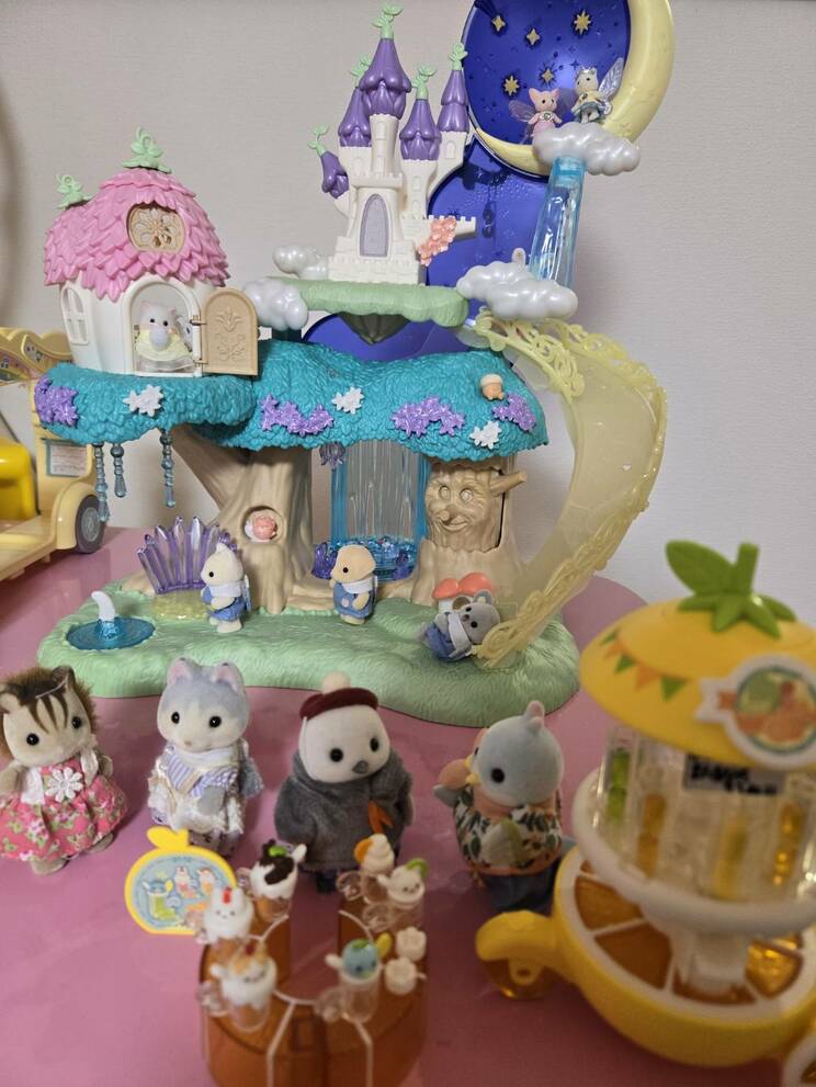 多種多様な動物のファミリーがいる（撮影／集英社オンライン）