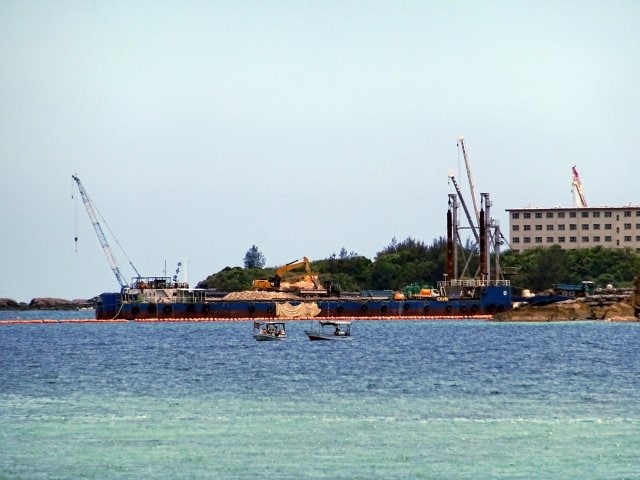 辺野古の埋め立て（写真／PhotoAC）