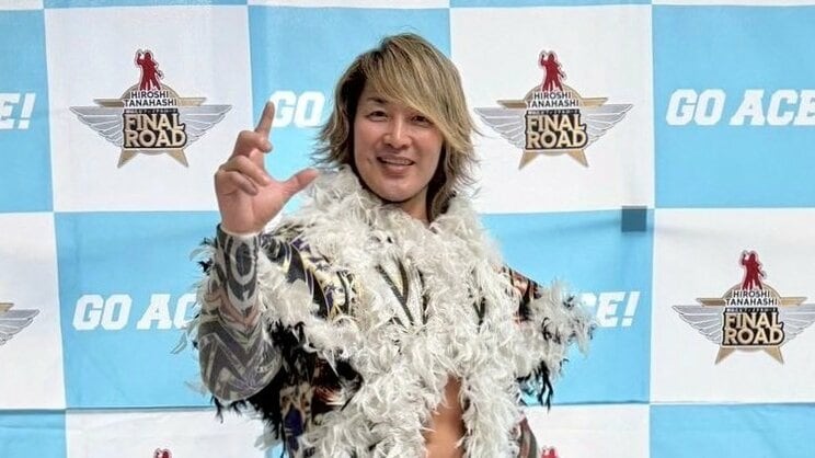 2023年12月23日、新日本プロレスの現役選手兼任と第11代社長に就任した棚橋弘至（本人SNSより）