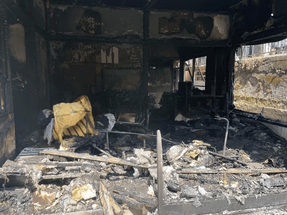 3人で暮らしていたアパートの一室　写真提供／豆鉄砲・ホセ