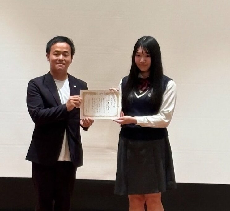 名古屋青年会議所が主催する国際交流事業「3G-Project」で行ったスピーチは最優秀賞を受賞（写真／本人提供）