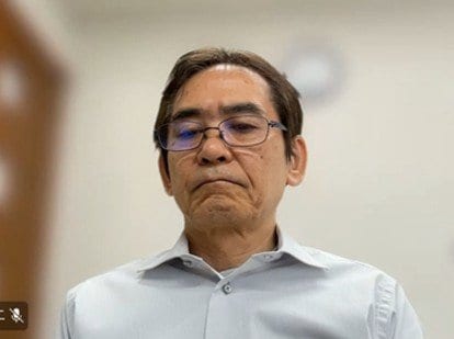 集英社オンラインのリモート取材に応じる湯瀬剛二氏（撮影／集英社オンライン）