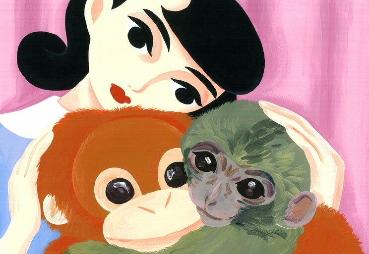 イラストレーター・中村桃子による連載挿絵