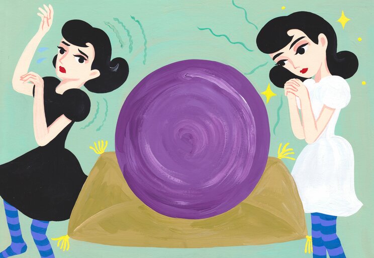 イラストレーター・中村桃子による連載挿絵