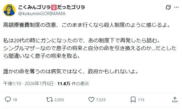 話題となったポスト