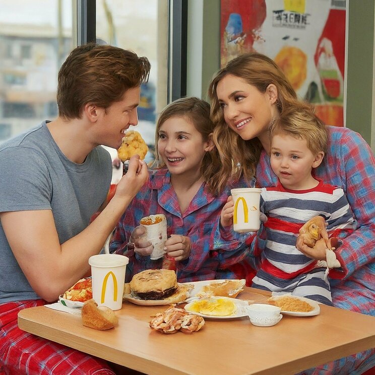 AIで生成されたマクドナルドの1シーン　写真／shutterstock