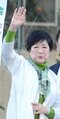 
都知事選３選をめざす小池百合子知事（撮影／集英社オンライン編集部）

 
